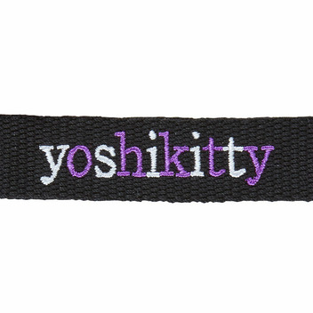 yoshikitty ロゴ刺繍タグキーホルダー（キャラクター大賞第1弾）