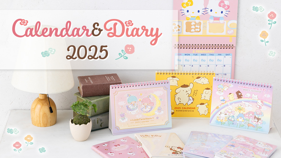 サンリオSANRIO A5デイトブック マイメロディ 2025年 手帳 よかっ 2024年10月はじまり