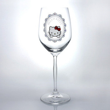 サンリオ キティ ワイングラス グラス 薔薇