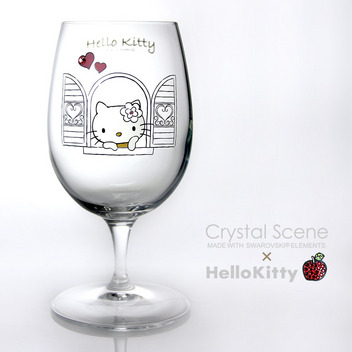 キティ　ケロッピ　ワイングラス