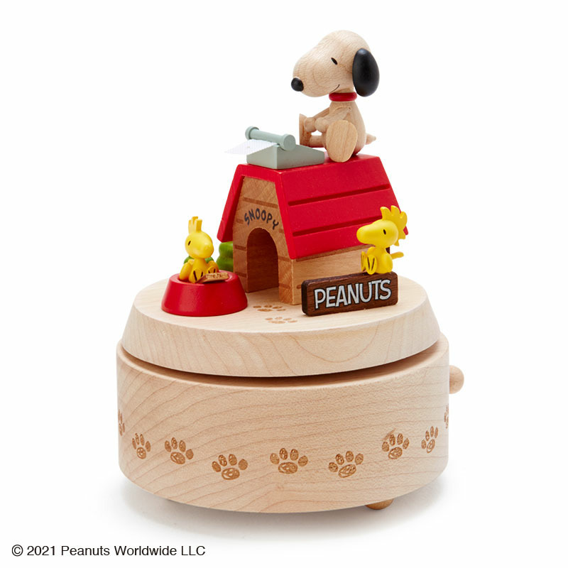 スヌーピー 木製オルゴール 犬小屋 サンリオオンラインショップ本店 公式通販サイト