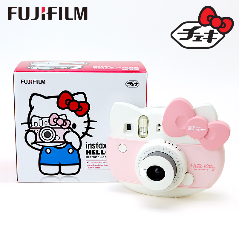 ハローキティ 富士フイルム インスタントカメラ チェキ Instax Mini ピンク サンリオオンラインショップ本店 公式通販サイト