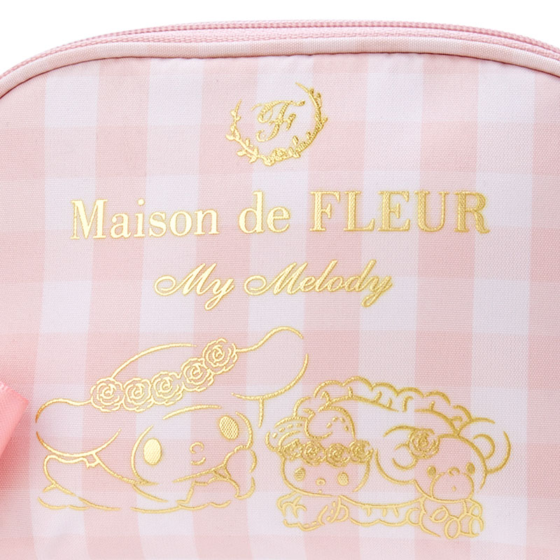 新品未使用タグ付きMaison de FLEUR 限定 マイメロディ巾着 ポーチ