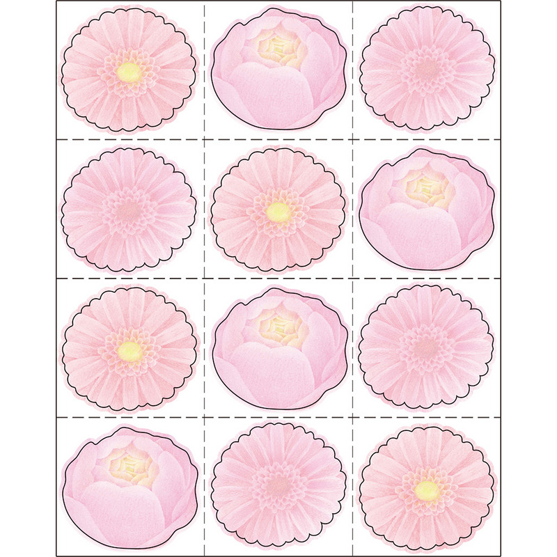 グリーティングカード 寄せ書き　ピンク系花束（小）