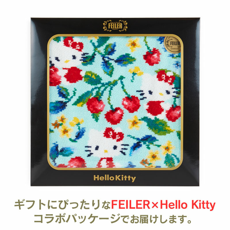 新品 フェイラー ハンカチ キティ 花柄 サンリオ FEILER - ハンカチ