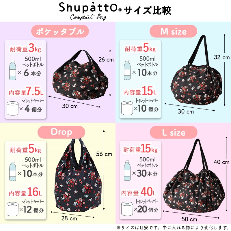 Shupatto(シュパット) コンパクトバッグM/2022