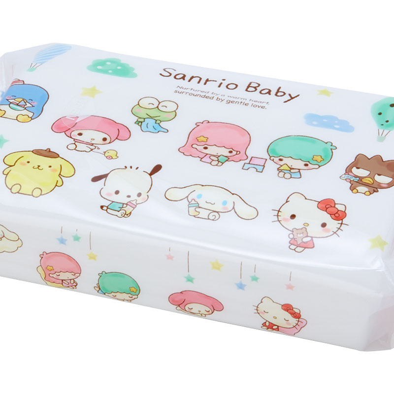 サンリオキャラクターズ 手口ふき3個パック(Sanrio Baby)