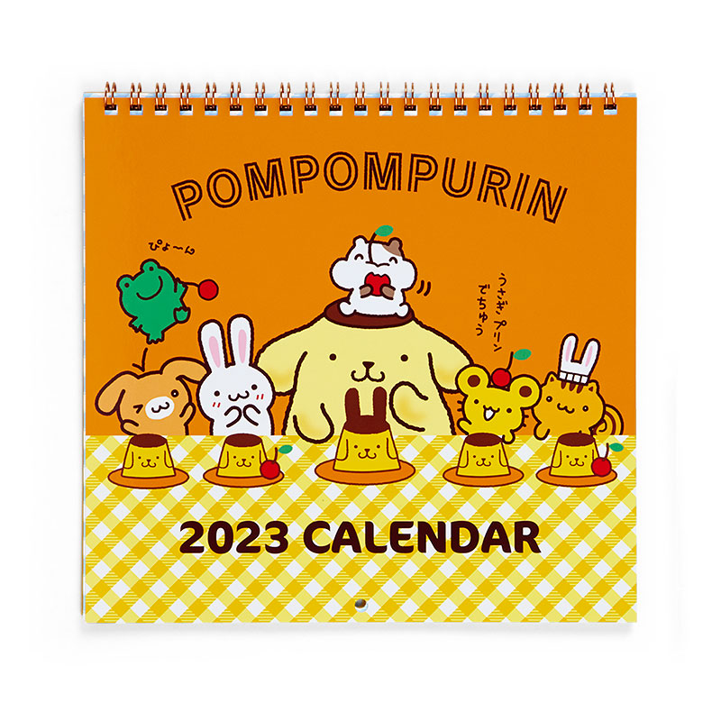 ポムポムプリン ウォールカレンダー M 2023｜サンリオオンライン