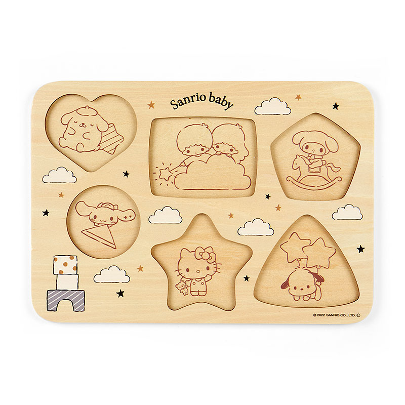 サンリオキャラクターズ 木製パズル(Sanrio Baby)