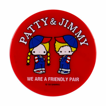 パティ＆ジミー ビニールケース付きミラー&コームセット(おしゃれ雑貨 いつまでもサンリオ)