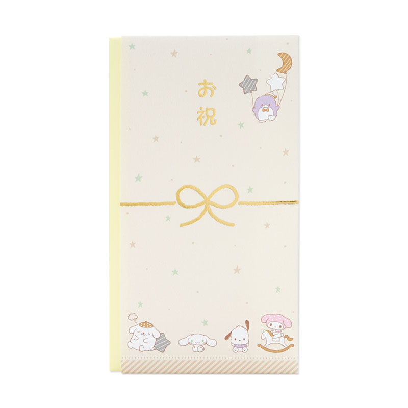 サンリオキャラクターズ 金封(Sanrio Baby)星グレー