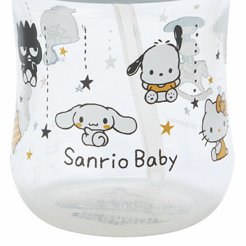 サンリオキャラクターズ リッチェル ストローマグ 星グレー(Sanrio Baby)