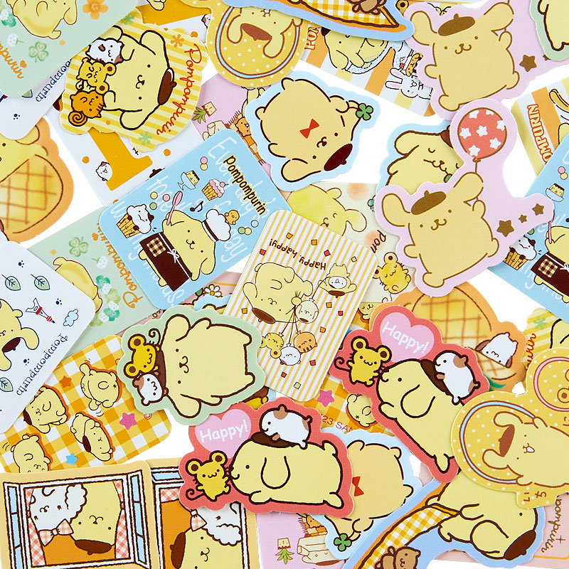ポムポムプリン シール&ケースセット