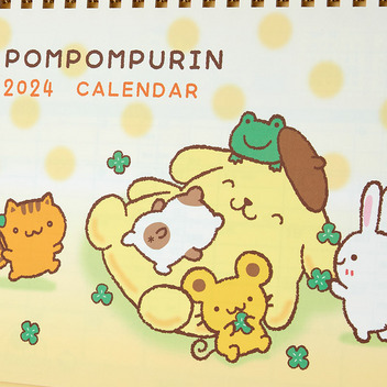 ポムポムプリン リングカレンダー 2024