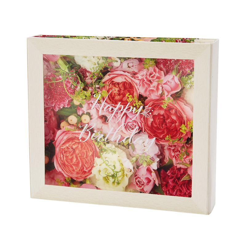 イギリス購入✨ ハンドキャスト ロマンチック 花 フラワー ボックス ピンク - 小物入れ