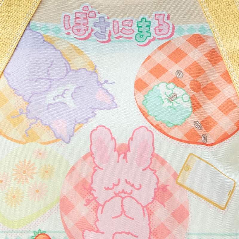 ぼさにまる プリントランチバッグ
