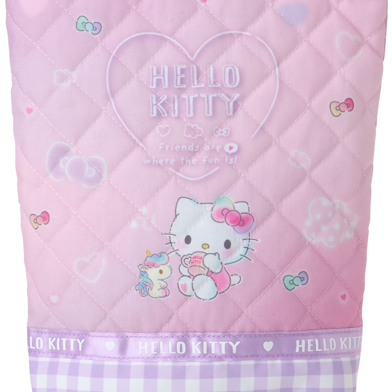 ハローキティ キルティングシューズバッグ
