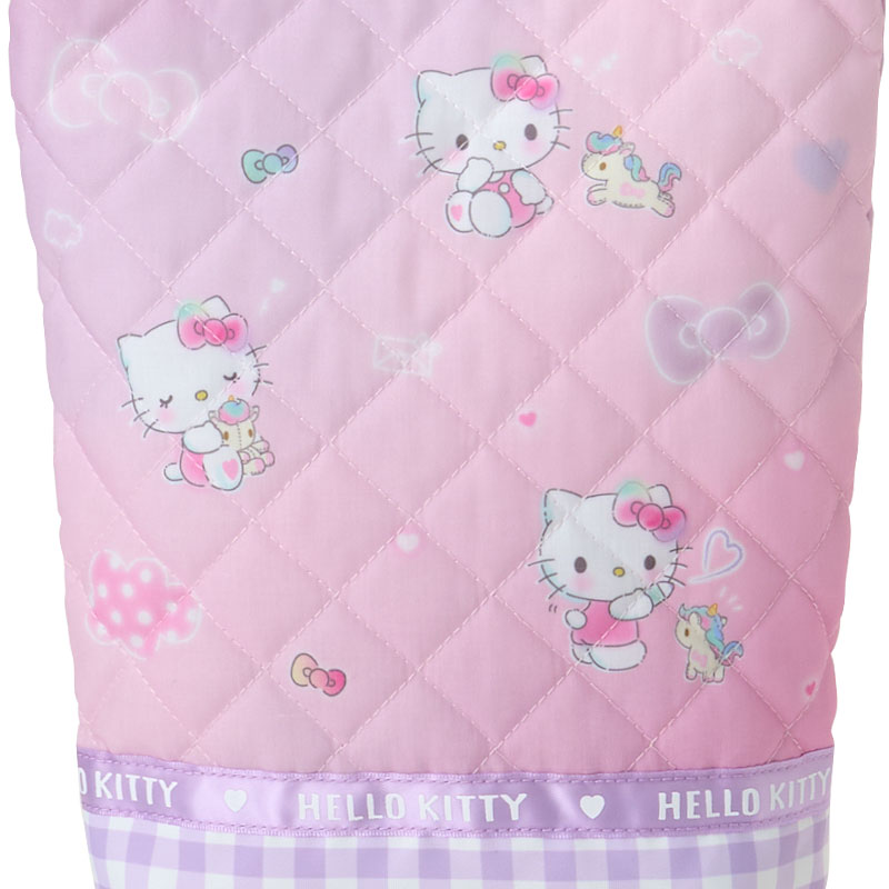 ハローキティ キルティングシューズバッグ