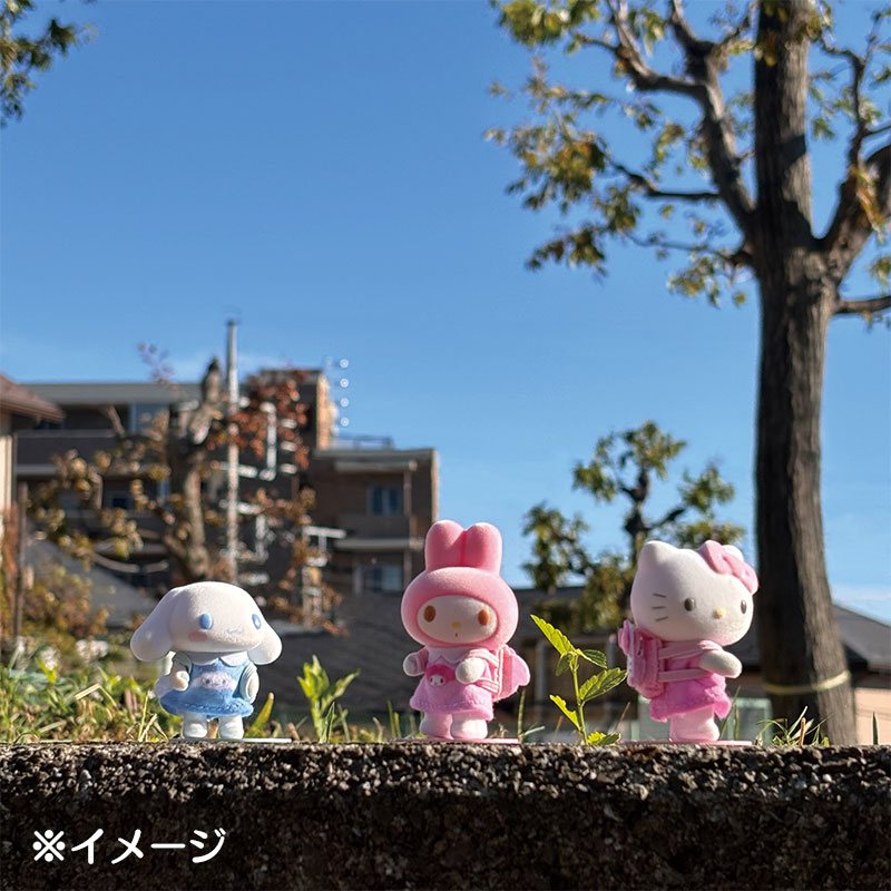 マイメロディ フロッキードール（ぴたっとふれんずミニ）