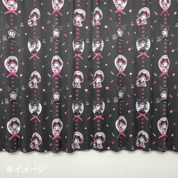 マイメロディ&クロミ 2級遮光・遮熱カーテン2枚組100×178cm