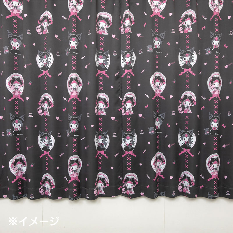 マイメロディ&クロミ 2級遮光・遮熱カーテン2枚組100&times;200cm
