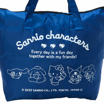 サンリオキャラクターズ 大型折りたたみファスナートートバッグ