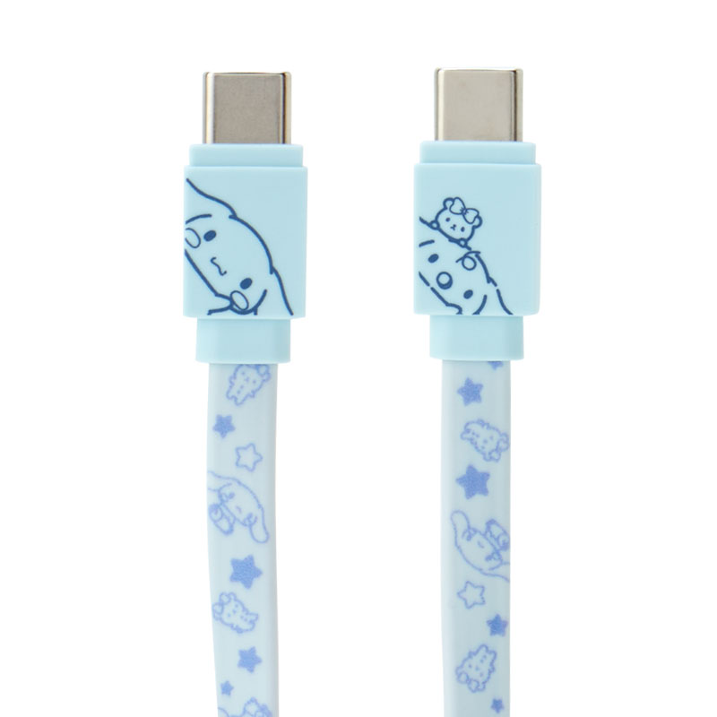 シナモロール USB Type-C to Type-C対応 同期＆充電ケーブル