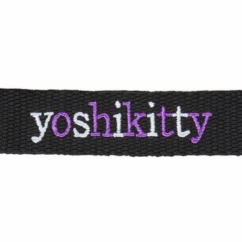 yoshikitty ロゴ刺繍タグキーホルダー（キャラクター大賞第1弾）