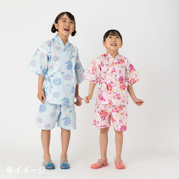 ハローキティ キッズ甚平