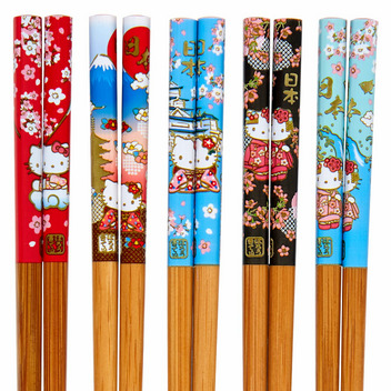 ハローキティ 竹箸セット（国際線）