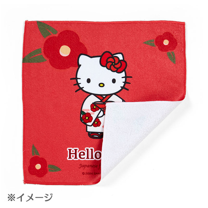 マイメロディ ちょいでかミニタオル（日本の花）