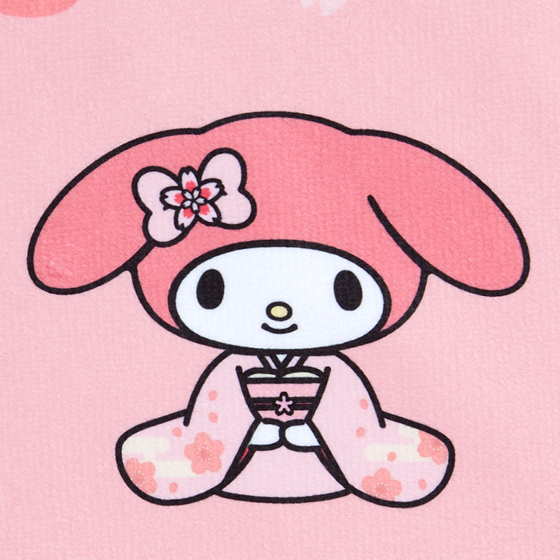 マイメロディ ちょいでかミニタオル（日本の花）