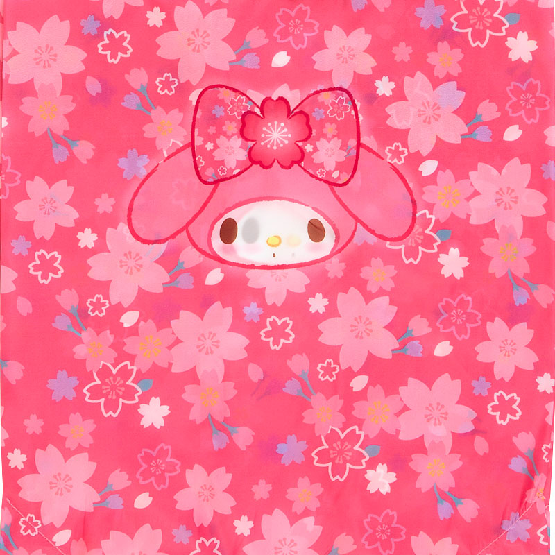 マイメロディ ぬいぐるみエコバッグ（桜着物）