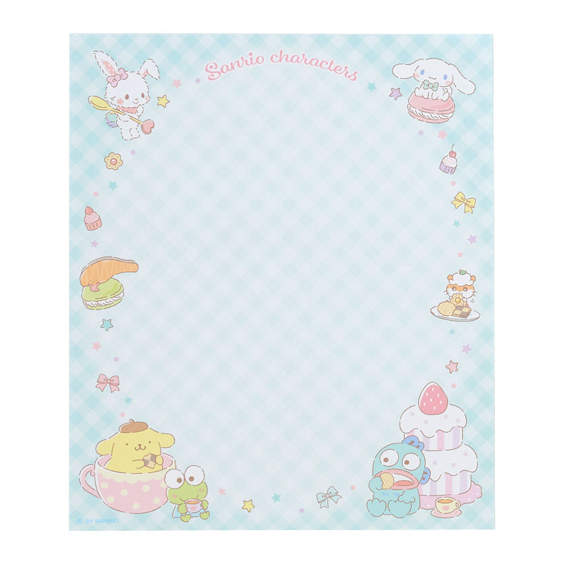 サンリオキャラクターズ キャラクター形レターセット