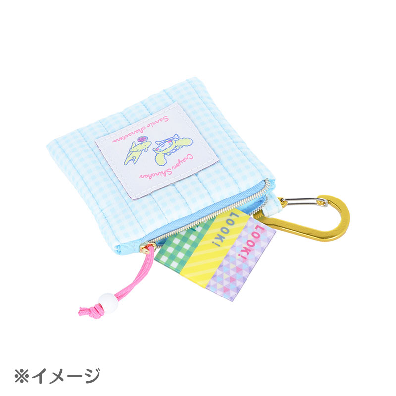 シナモロール クレヨンしんちゃん カラビナ付きポーチ