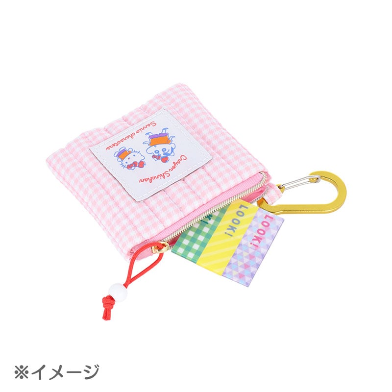 ハローキティ クレヨンしんちゃん カラビナ付きポーチ
