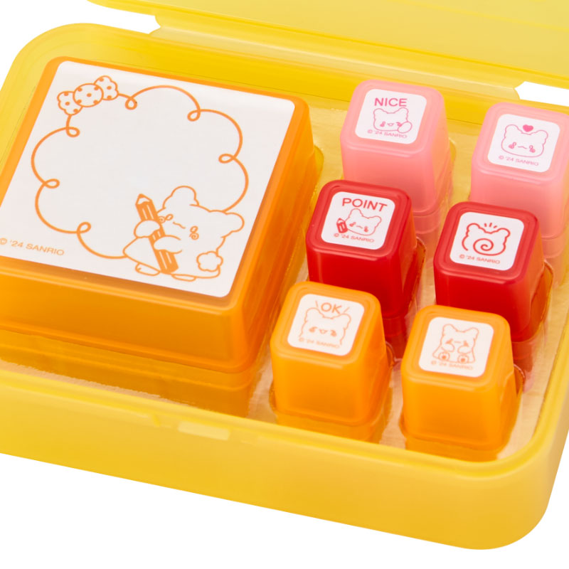 はなまるおばけ 浸透印スタンプセット