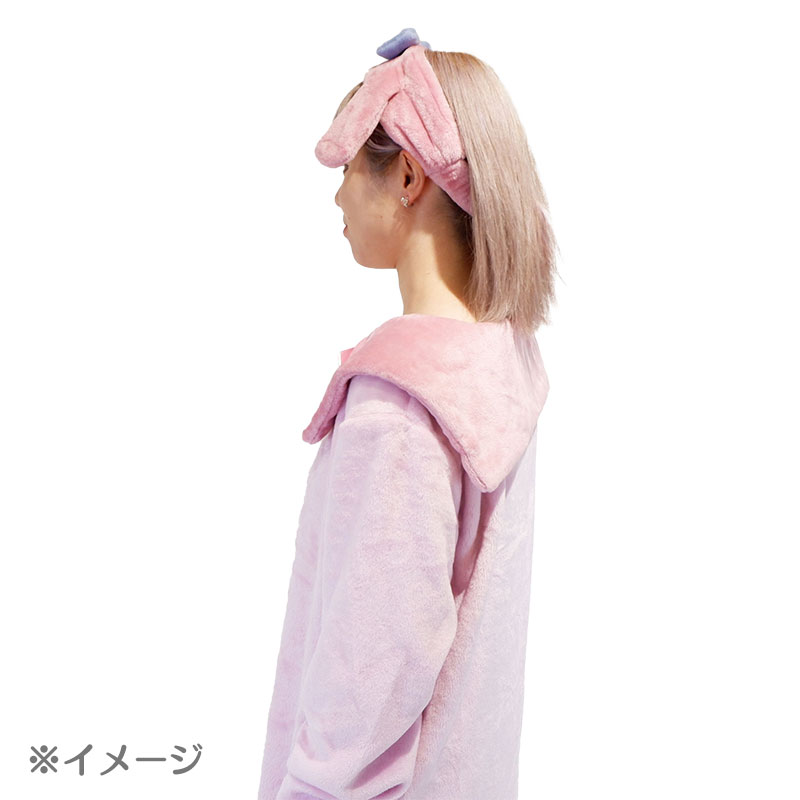 マイメロディ ヘアバンド+襟付きボアワンピース
