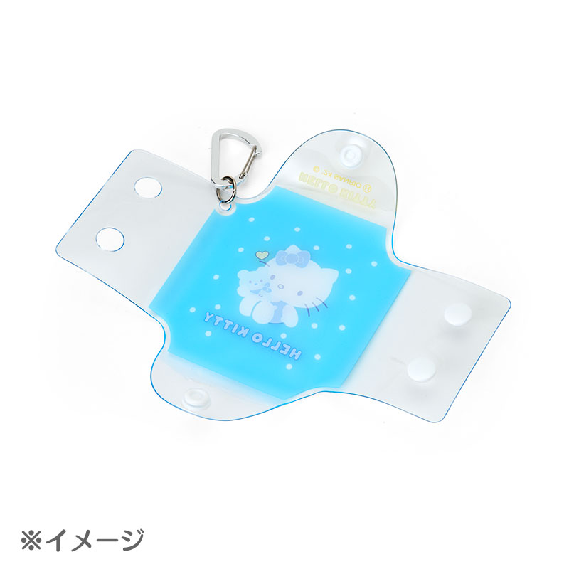 ハローキティ クリアマルチケースSS カオハナ（みずいろ）｜サンリオ
