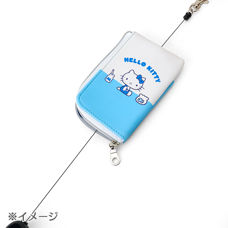 ハローキティ キー＆パスポーチ くま（みずいろ）