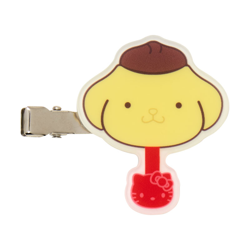 ポムポムプリン サンリオキャラクターズチョコレート ヘアクリップ