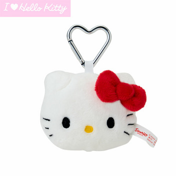 ハローキティ フェイス形マスコットホルダー（I Love Hello Kitty）｜サンリオオンラインショップ本店 - 公式通販サイト