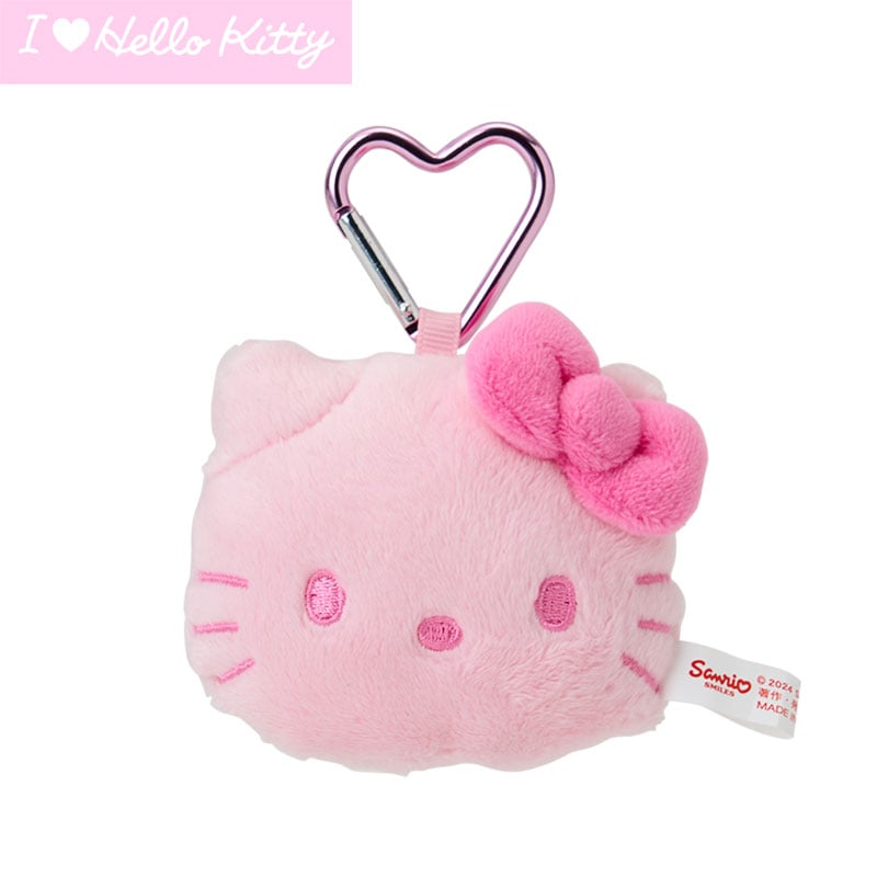 ハローキティ フェイス形マスコットホルダー カオ（I Love Hello Kitty）｜サンリオオンラインショップ本店 - 公式通販サイト