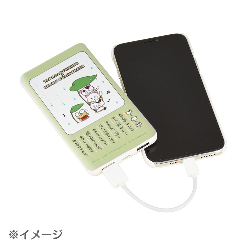 けろけろけろっぴ タマ＆フレンズ USB出力リチウムイオンポリマー充電器