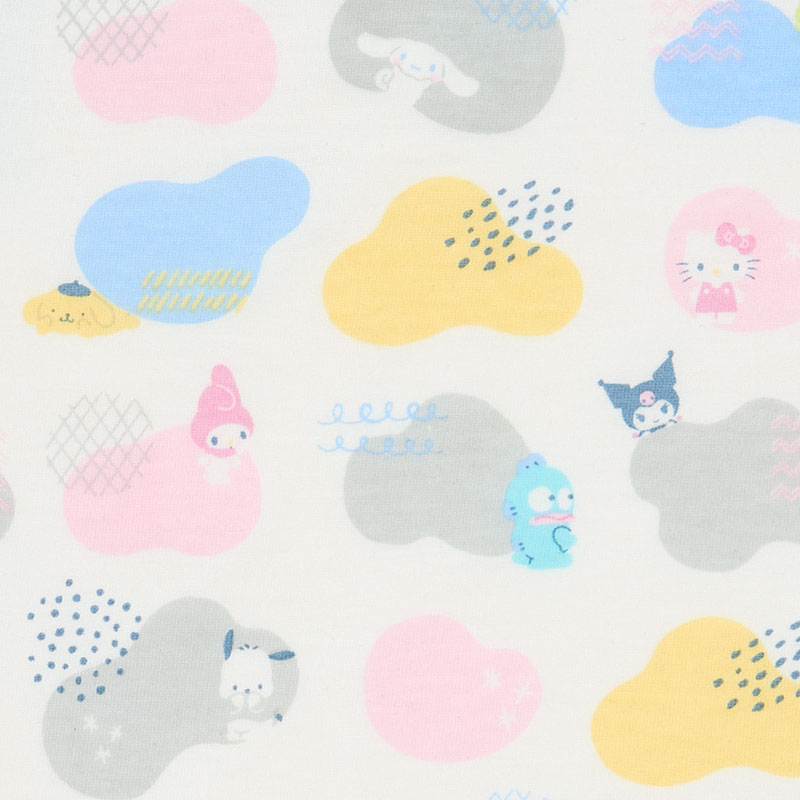 サンリオキャラクターズ オーガニックハンカチ カラフル（Sanrio Baby）