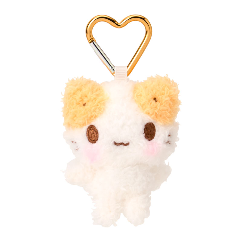 マシュマロみたいなふわふわにゃんこ ミニマスコットホルダー