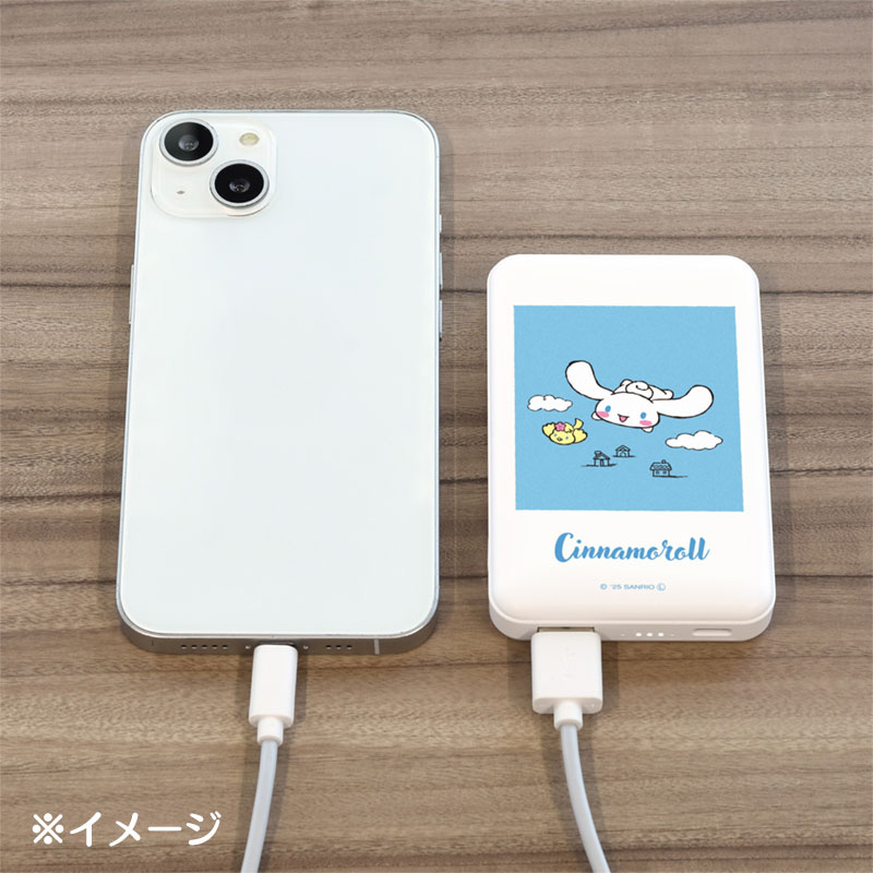 シナモロール MagSafe対応 ワイヤレスリチウム充電器