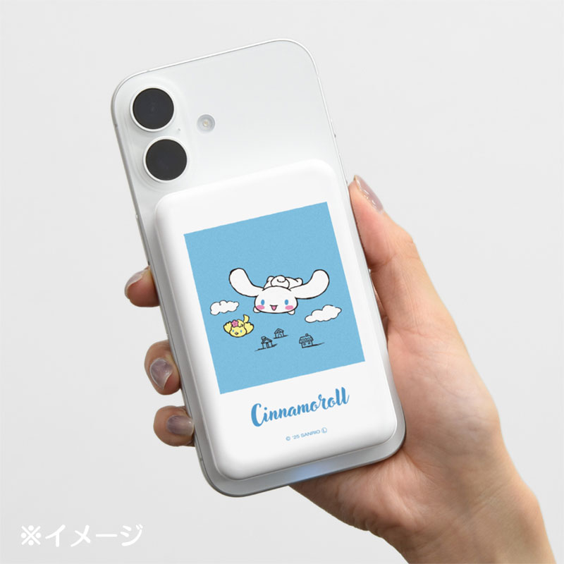 シナモロール MagSafe対応 ワイヤレスリチウム充電器