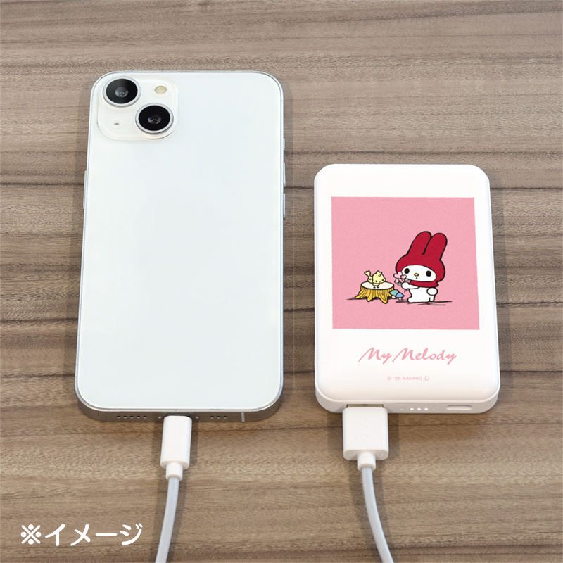 マイメロディ MagSafe対応 ワイヤレスリチウム充電器