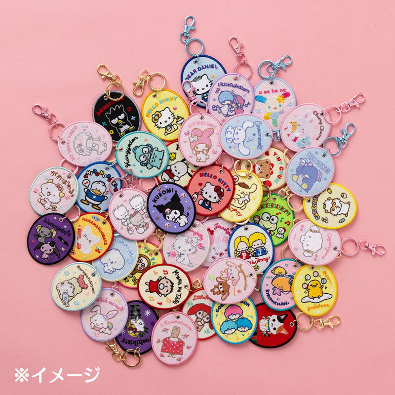 ぺたぺたみにりあん 刺繍ワッペンキーホルダー（キャラクター大賞第1弾）